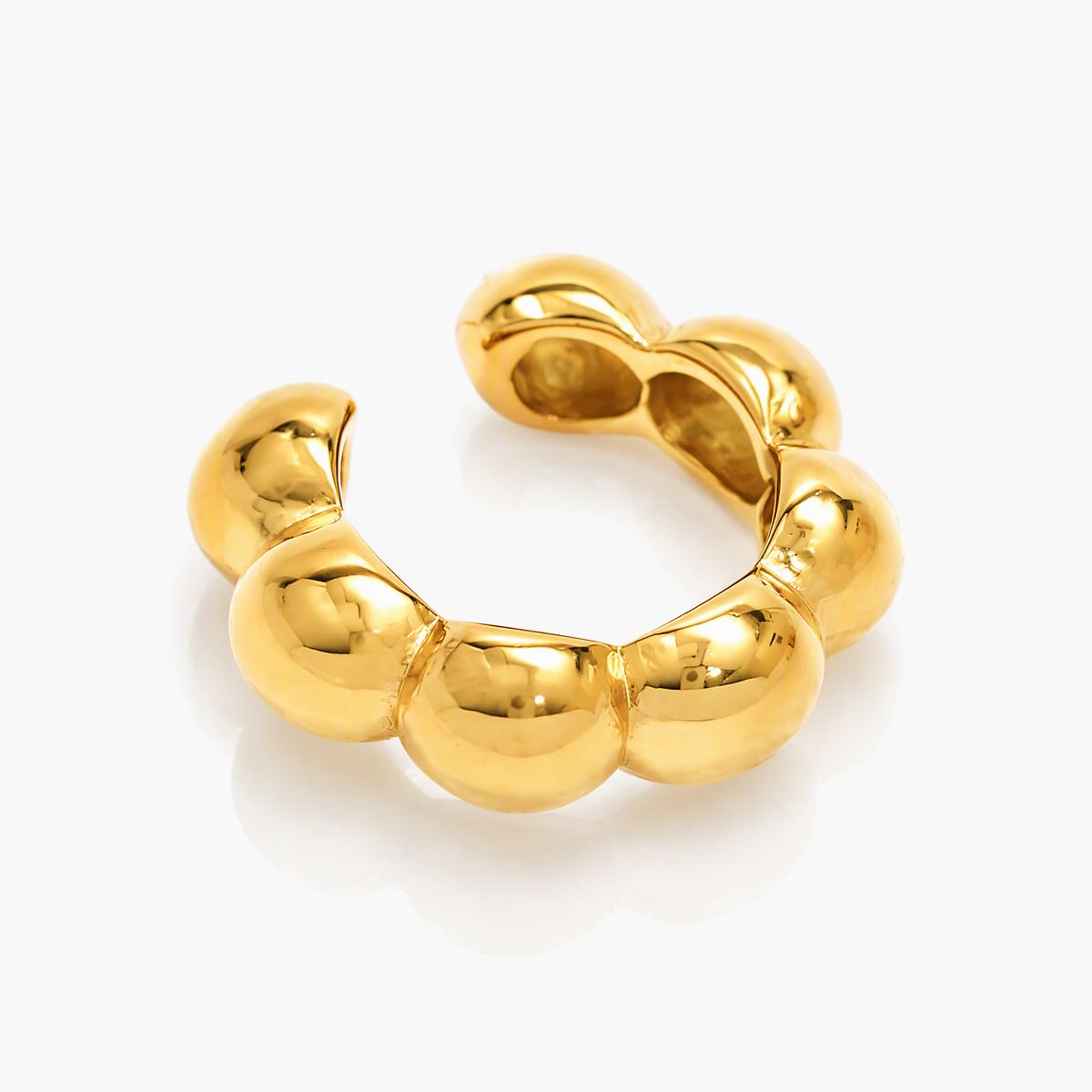 Twisted Open Cuff Earrings