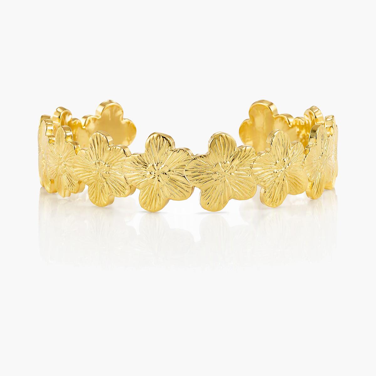 Flower Link Bracelet