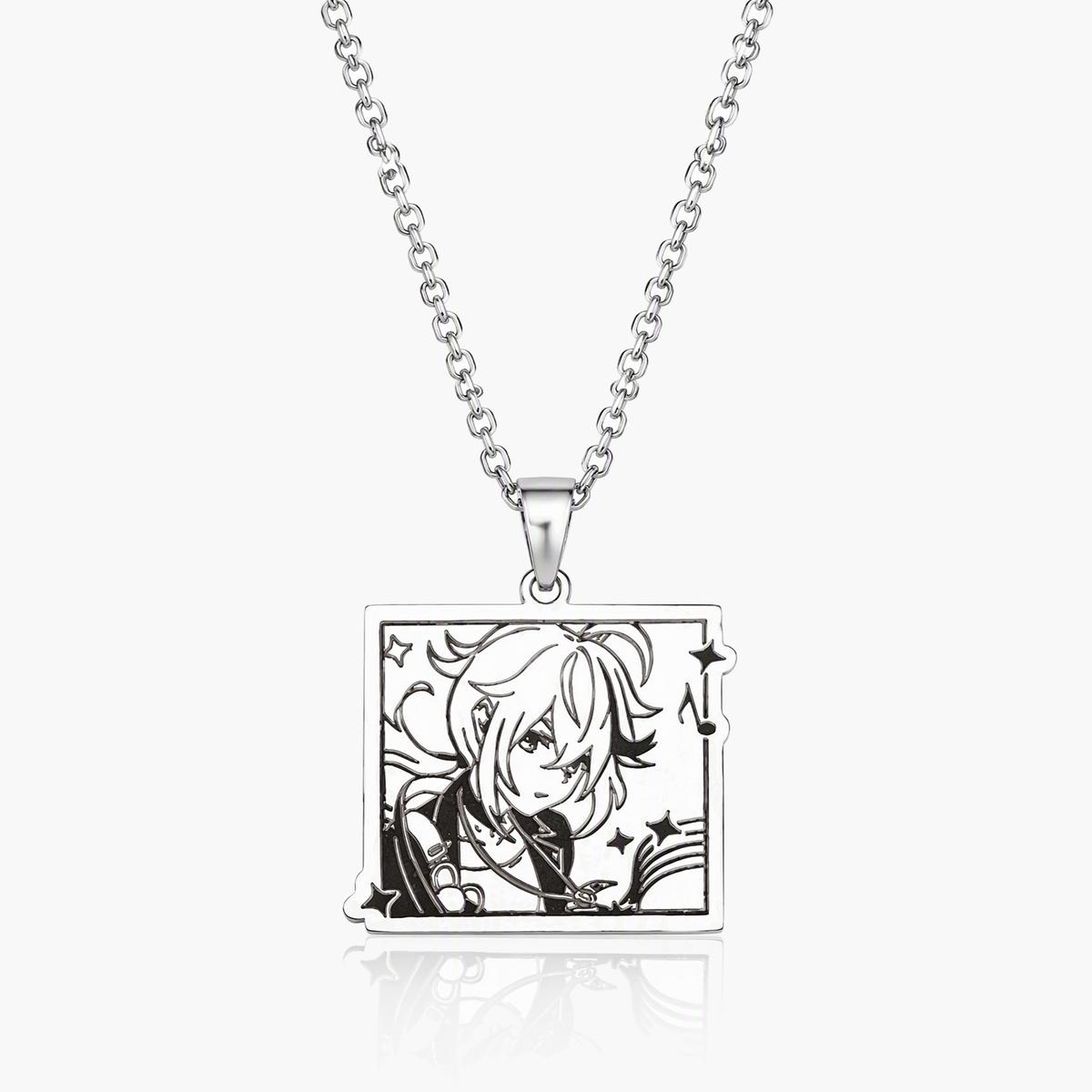 Cute Anime Character Pendant Necklace