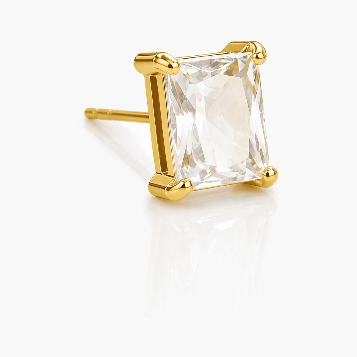 Mixed Shape Stud Earrings