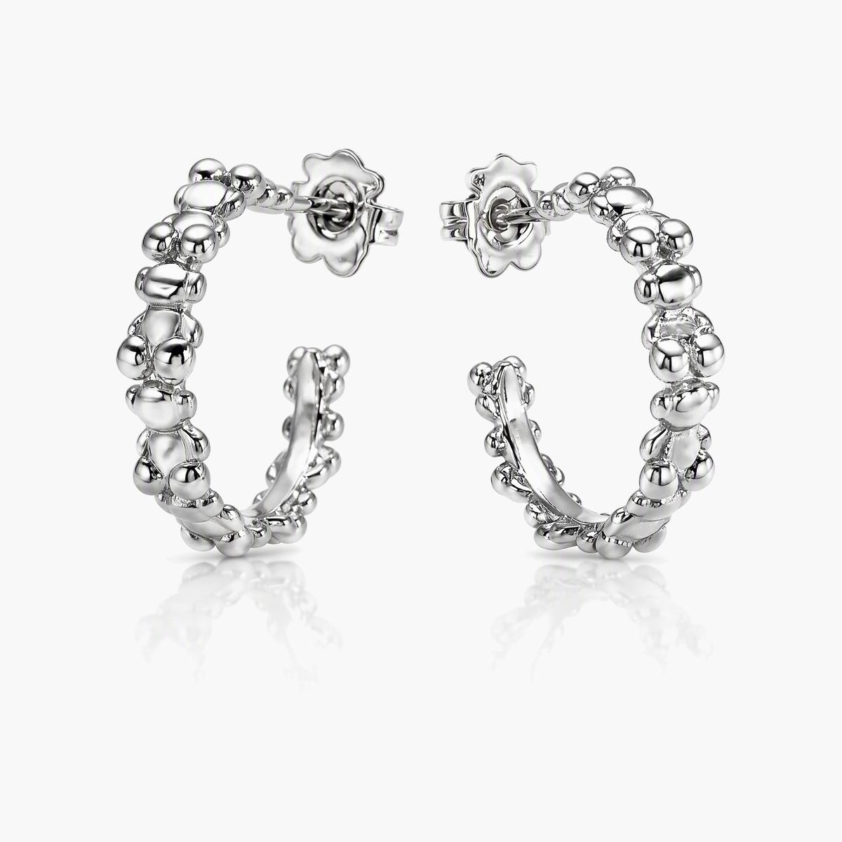Beaded Hoop Earrings