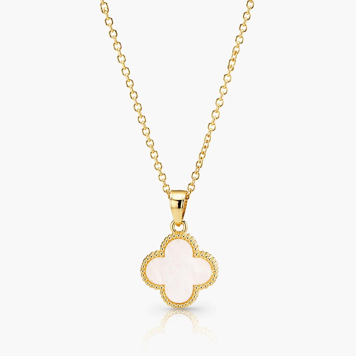Four-Leaf Clover Pendant Necklace