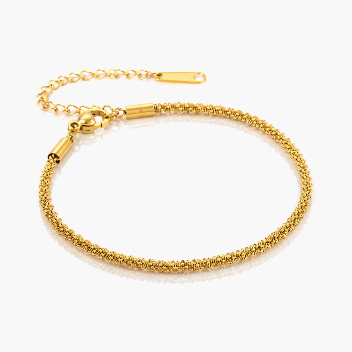 Twisted Rope Chain Bracelet