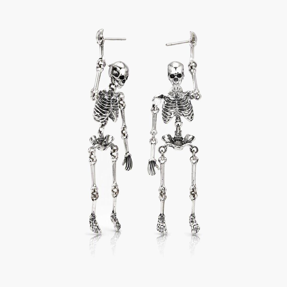 Trendy Skeleton Drop Earrings