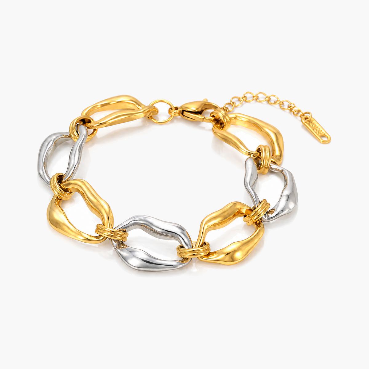 Trendy Irregular Link Chain Bracelet