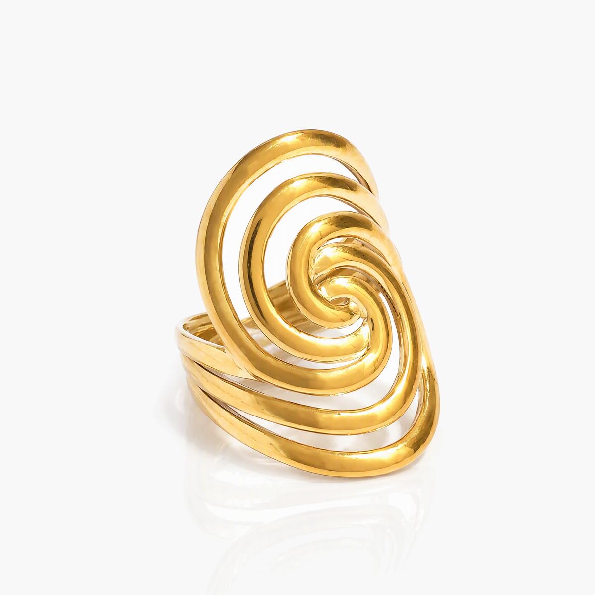 Chunky Spiral Ring