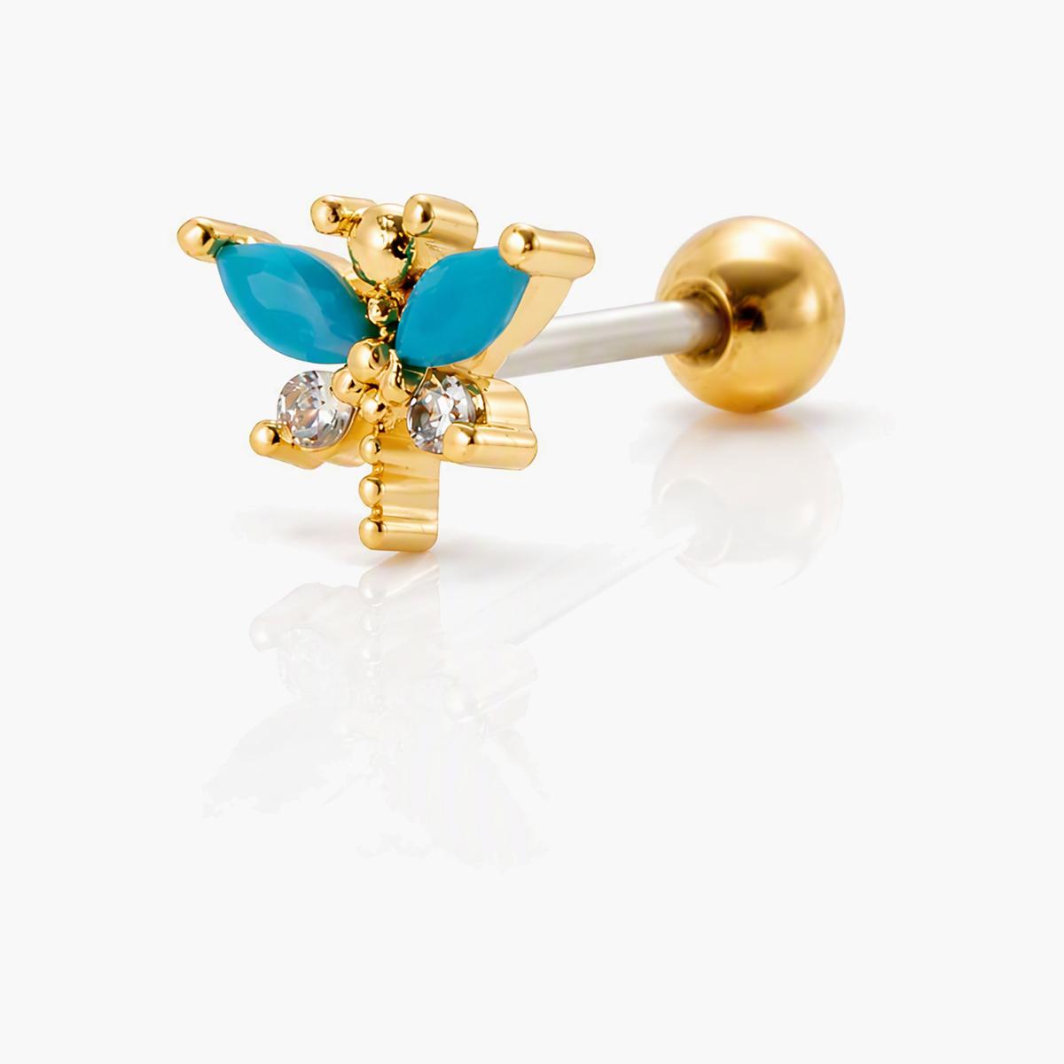 Trendy Mixed Motif Stud Earrings