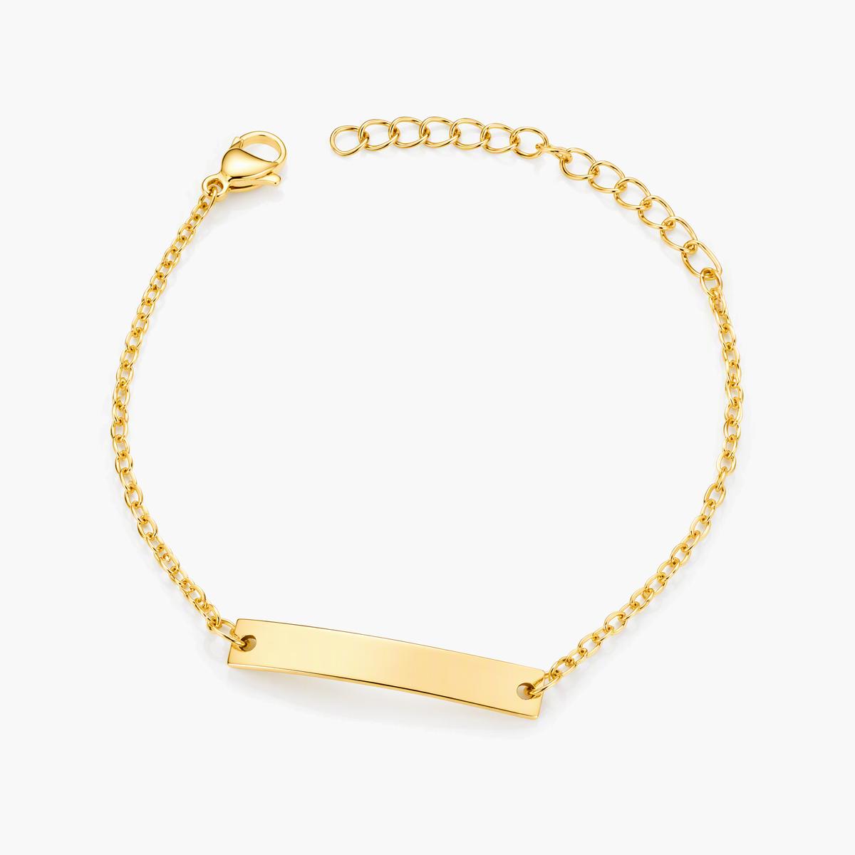 Dainty Rectangular Bar Bracelet