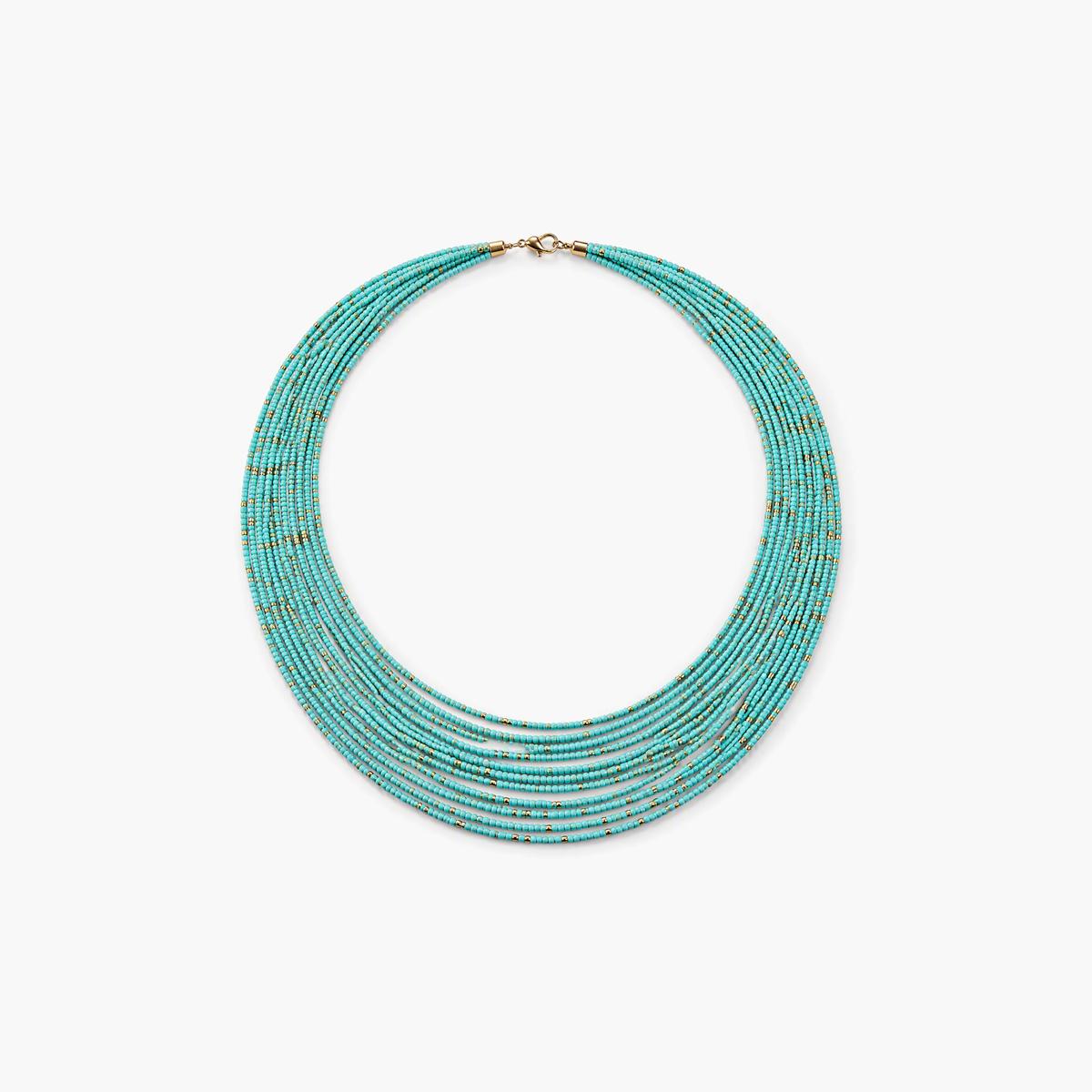 Multi Strand Beaded Necklace