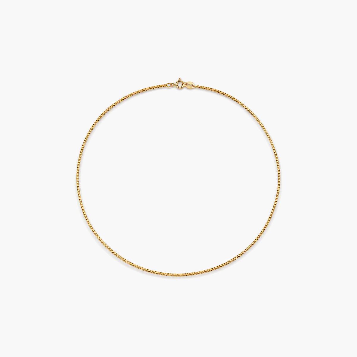 Dainty Slider Chain Necklace