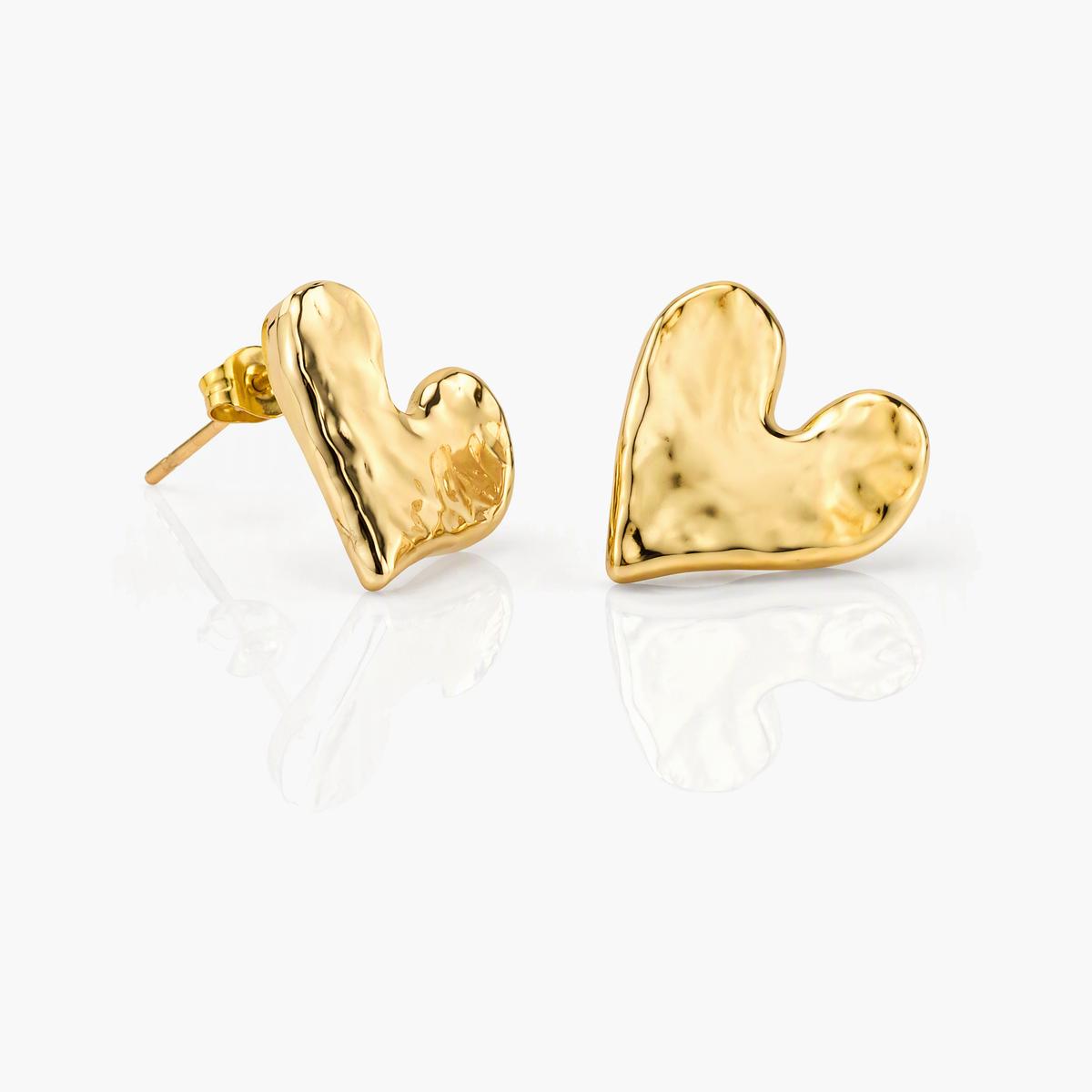 Trendy Snake & Bead Hoop Earrings