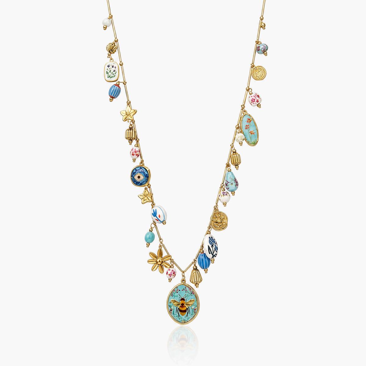 Boho Multi-Charms Necklace