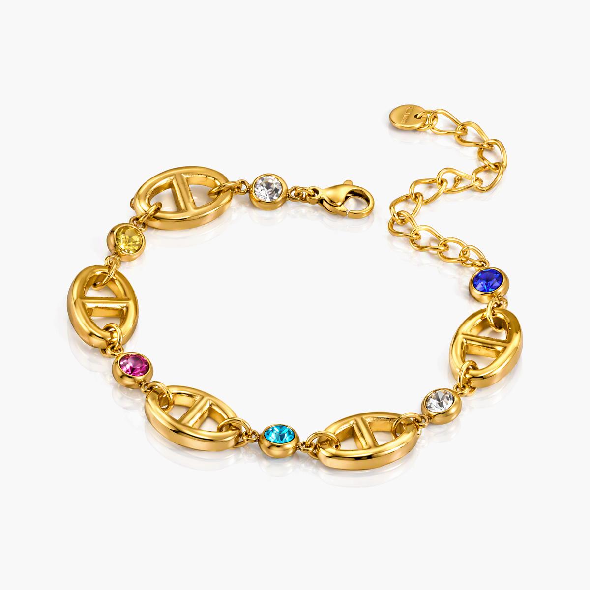 Trendy Oval Link Bracelet