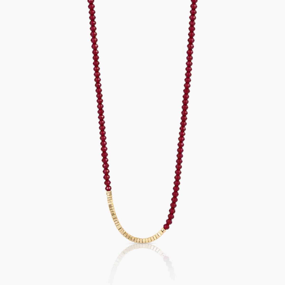 Dainty Beaded Pearl Necklace