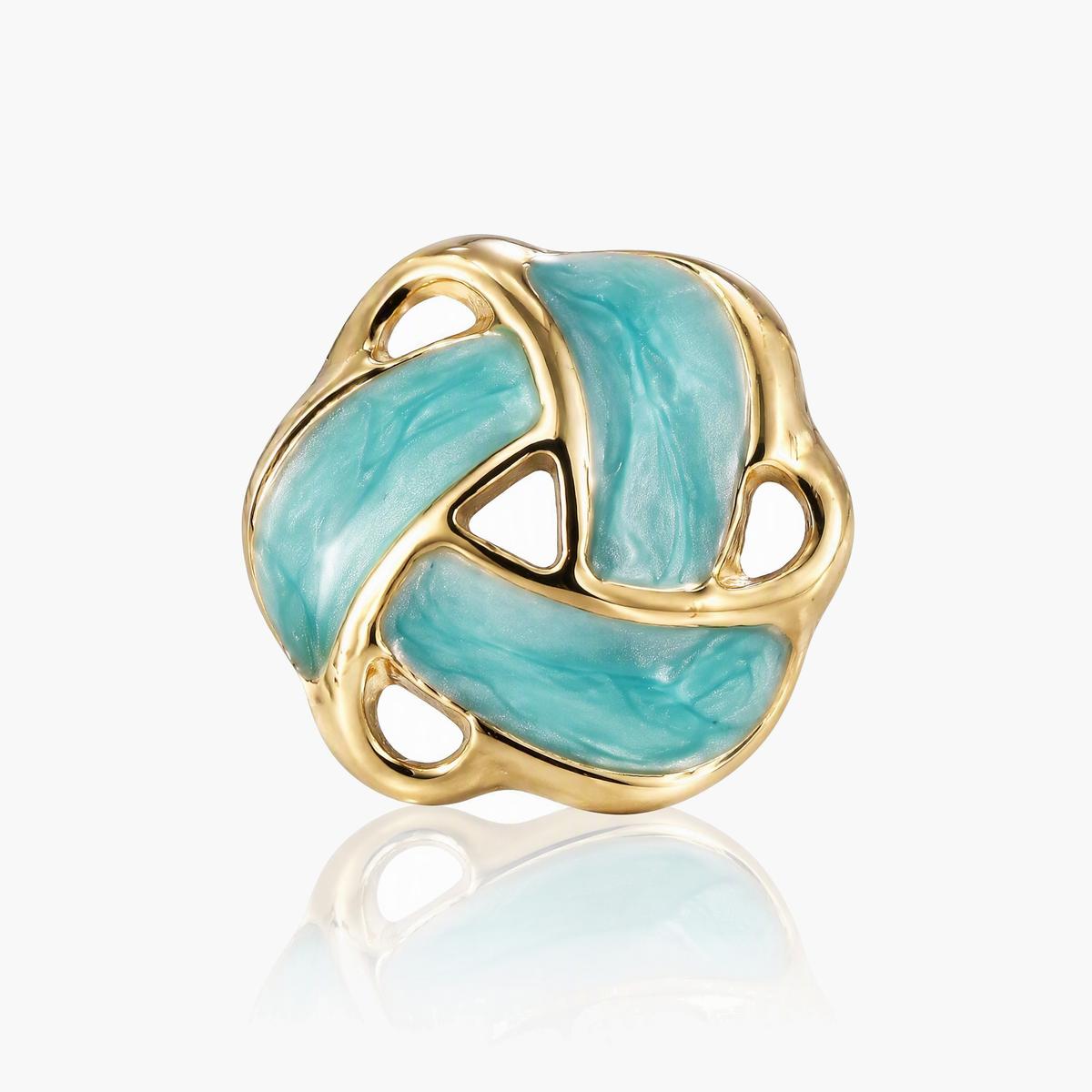 Vintage Love Knot Stud Earrings