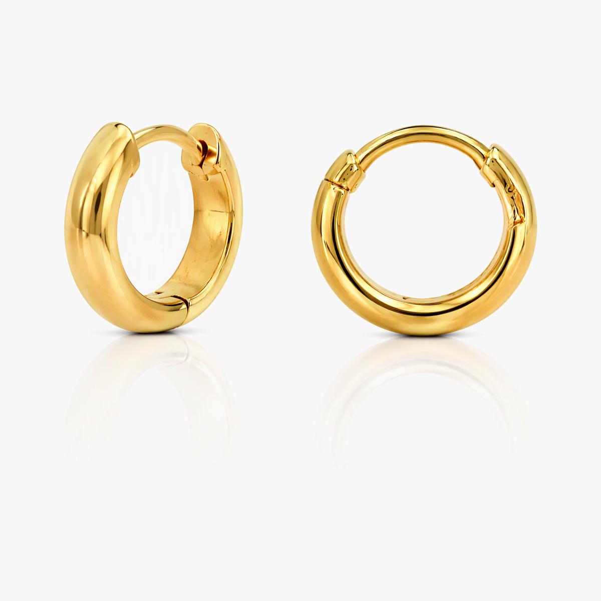 Minimalist Hinged Hoop Earrings