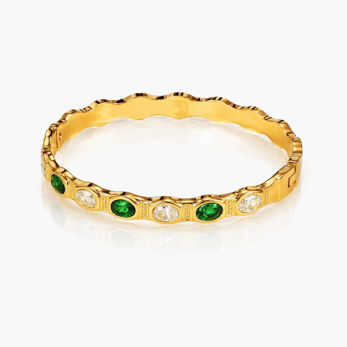 Elegant Geometric Link Bracelet