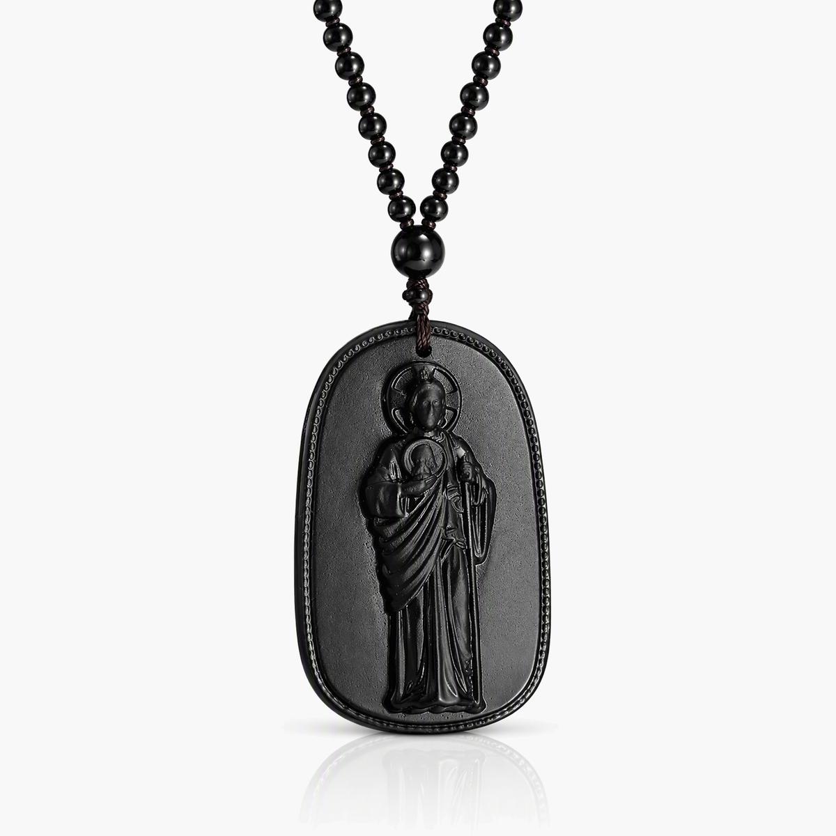 Saint Medal Pendant Necklace