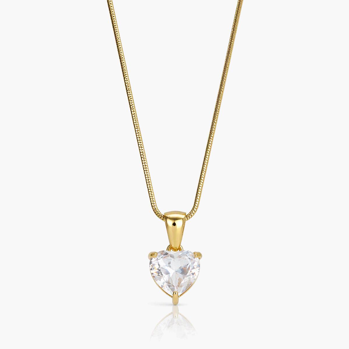 Dainty Mixed Shape Pendant Necklace