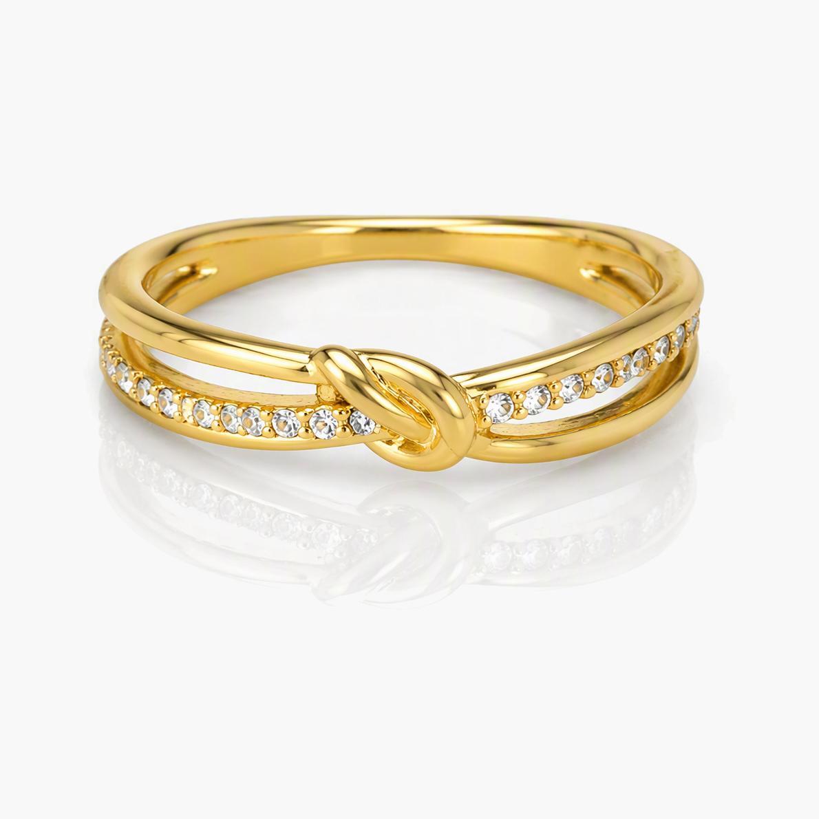 Dainty Love Knot Ring