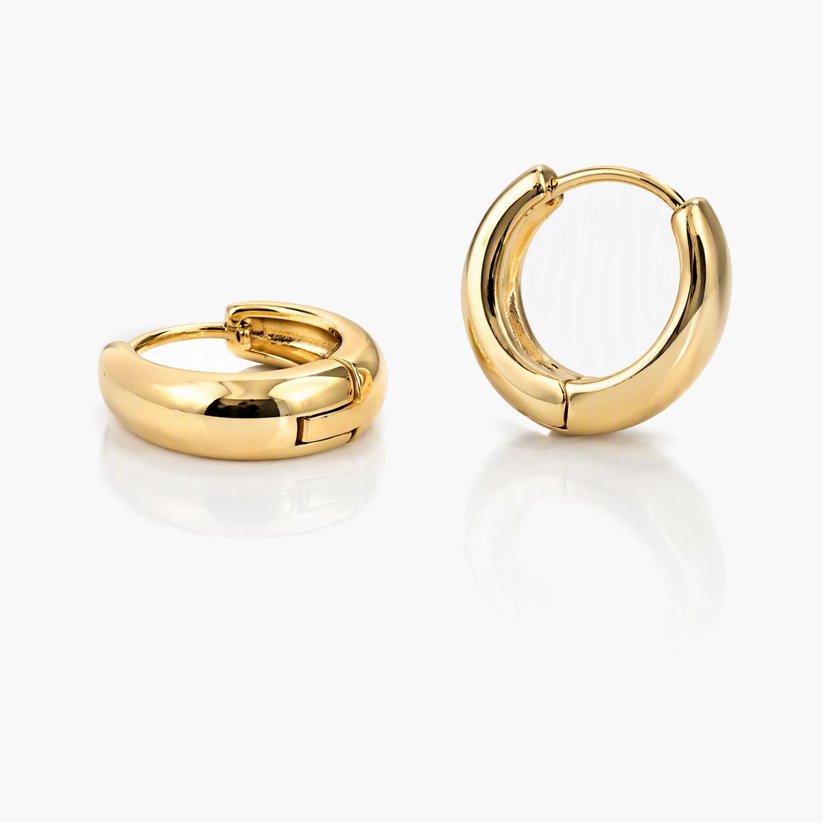 Chunky Hoop Earrings