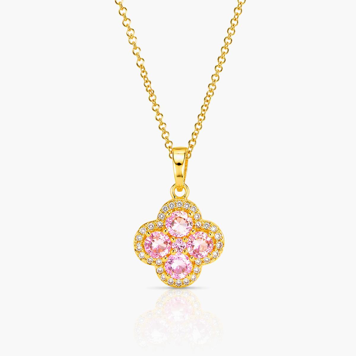 Four-Leaf Clover Pendant Necklace