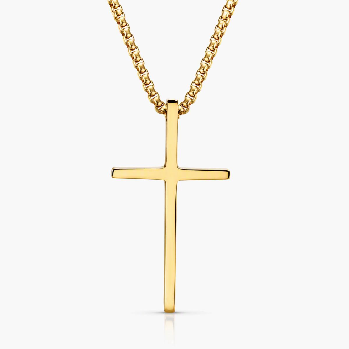 Minimalist Cross Pendant Necklace