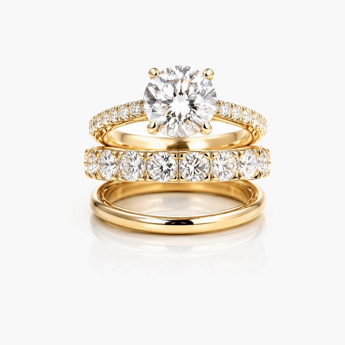 Luxury Single Stone Ring