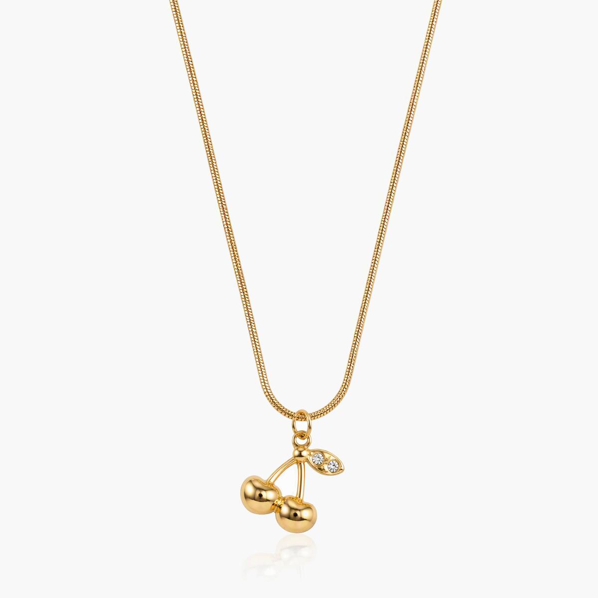 Cute Cherry Pendant Necklace