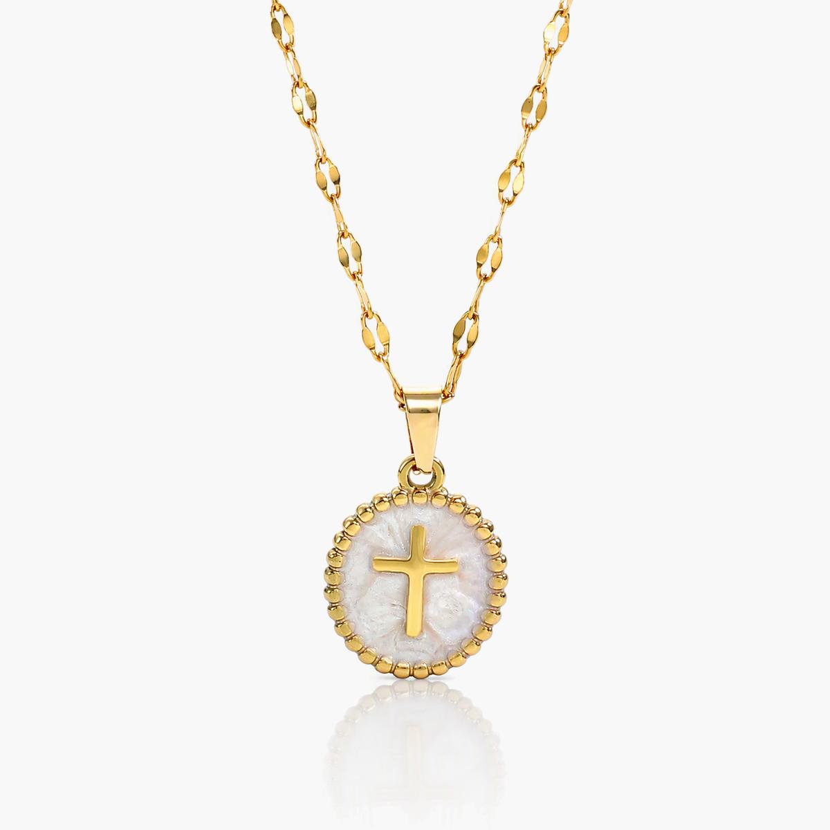 Dainty Cross Pendant Necklace