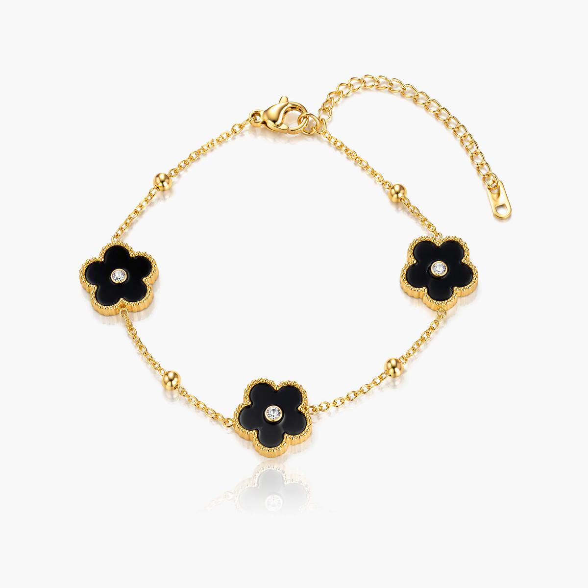 Four-Leaf Clover Bracelet