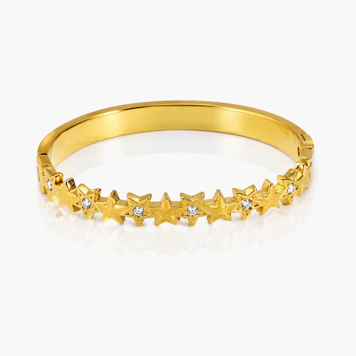 Trendy Star & Clover Link Bracelet