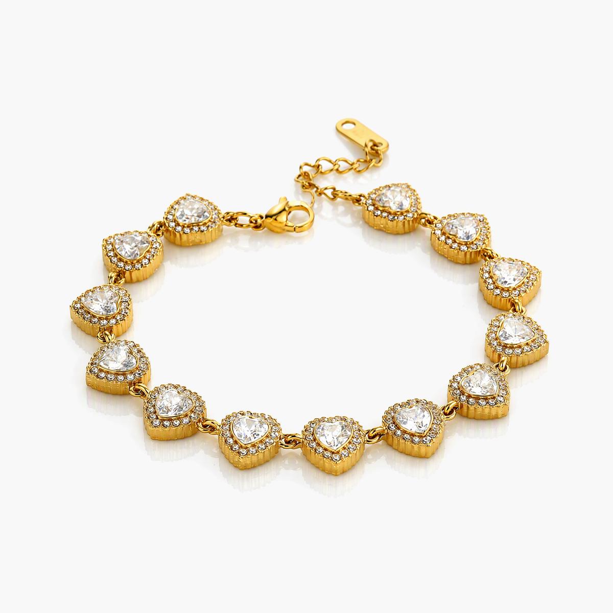 Trendy Geometric Stone Bracelet