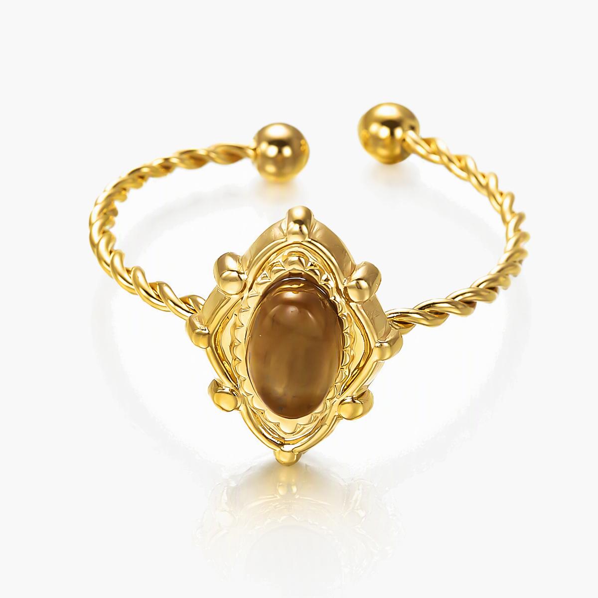 Vintage Flower Cluster Ring