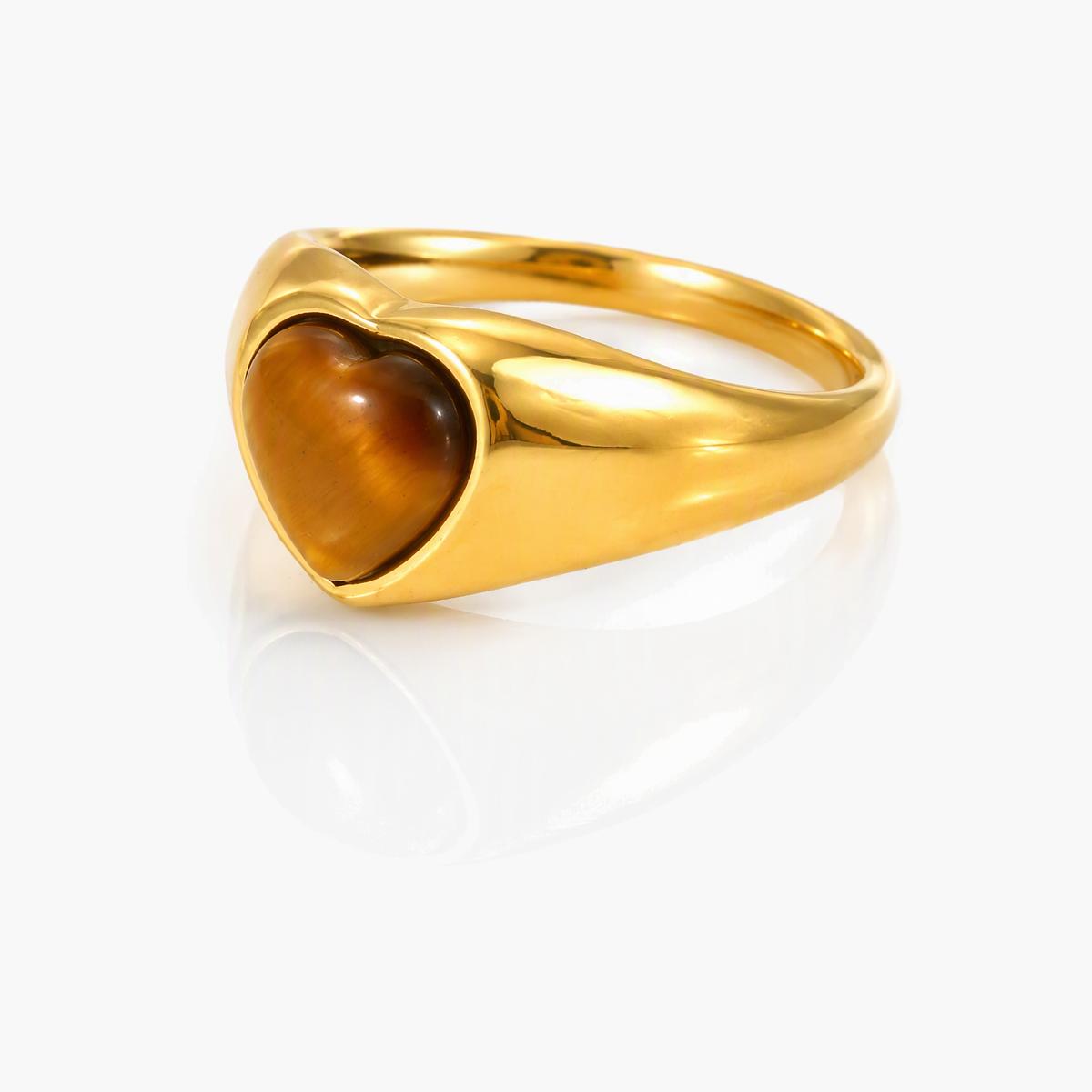 Trendy Stone Drop Ring