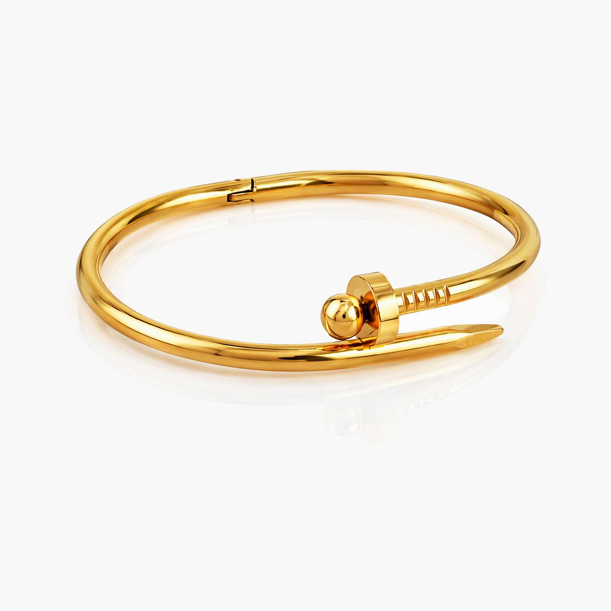 Nail Head Cuff Bangle