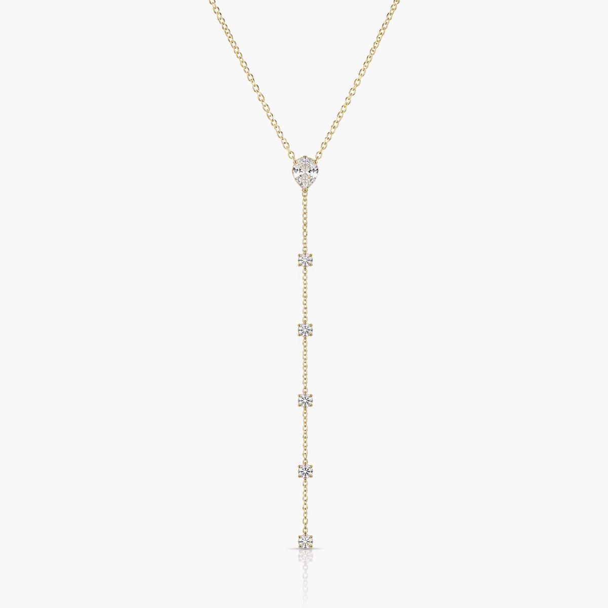 Dainty Y-Shaped Drop Necklace
