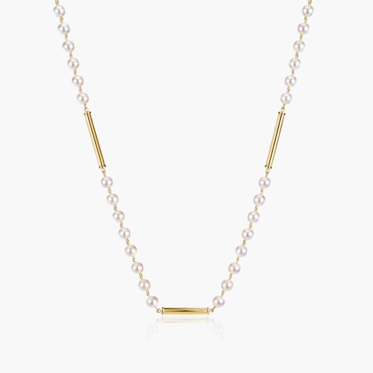 Dainty Pearl Strand Necklace