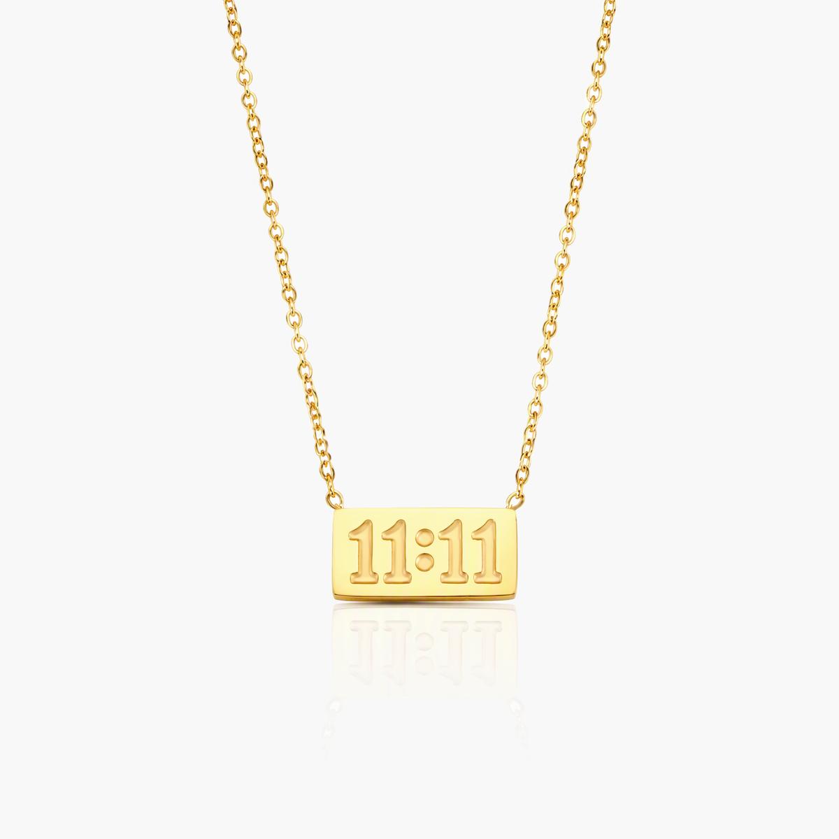 Minimalist Rectangular Bar Necklace