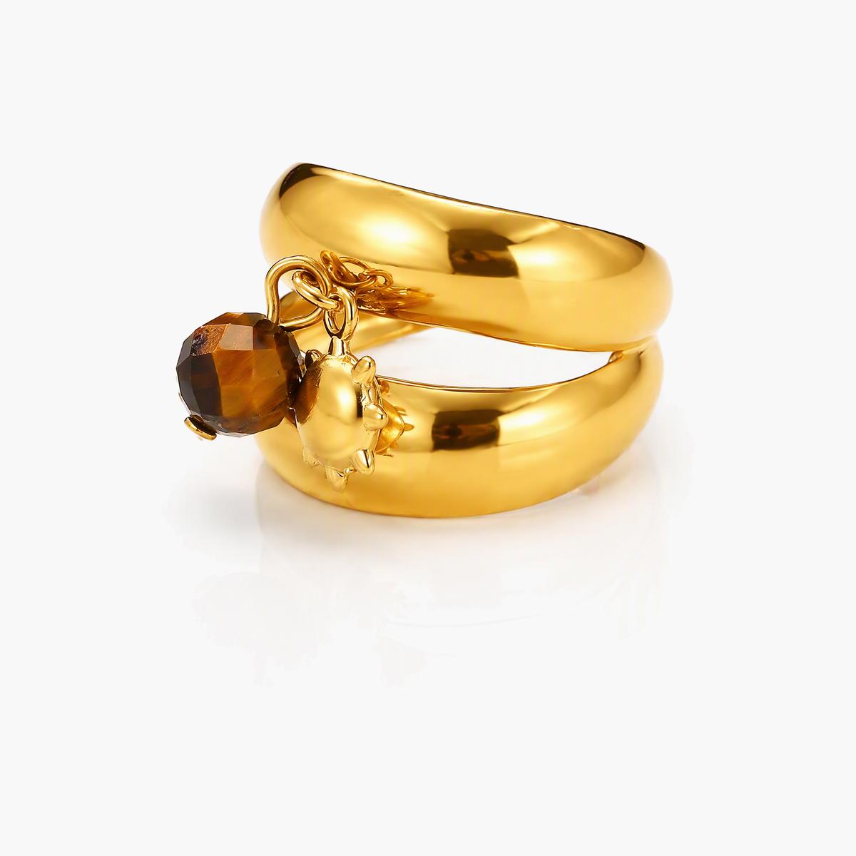 Vintage Sunburst Ring