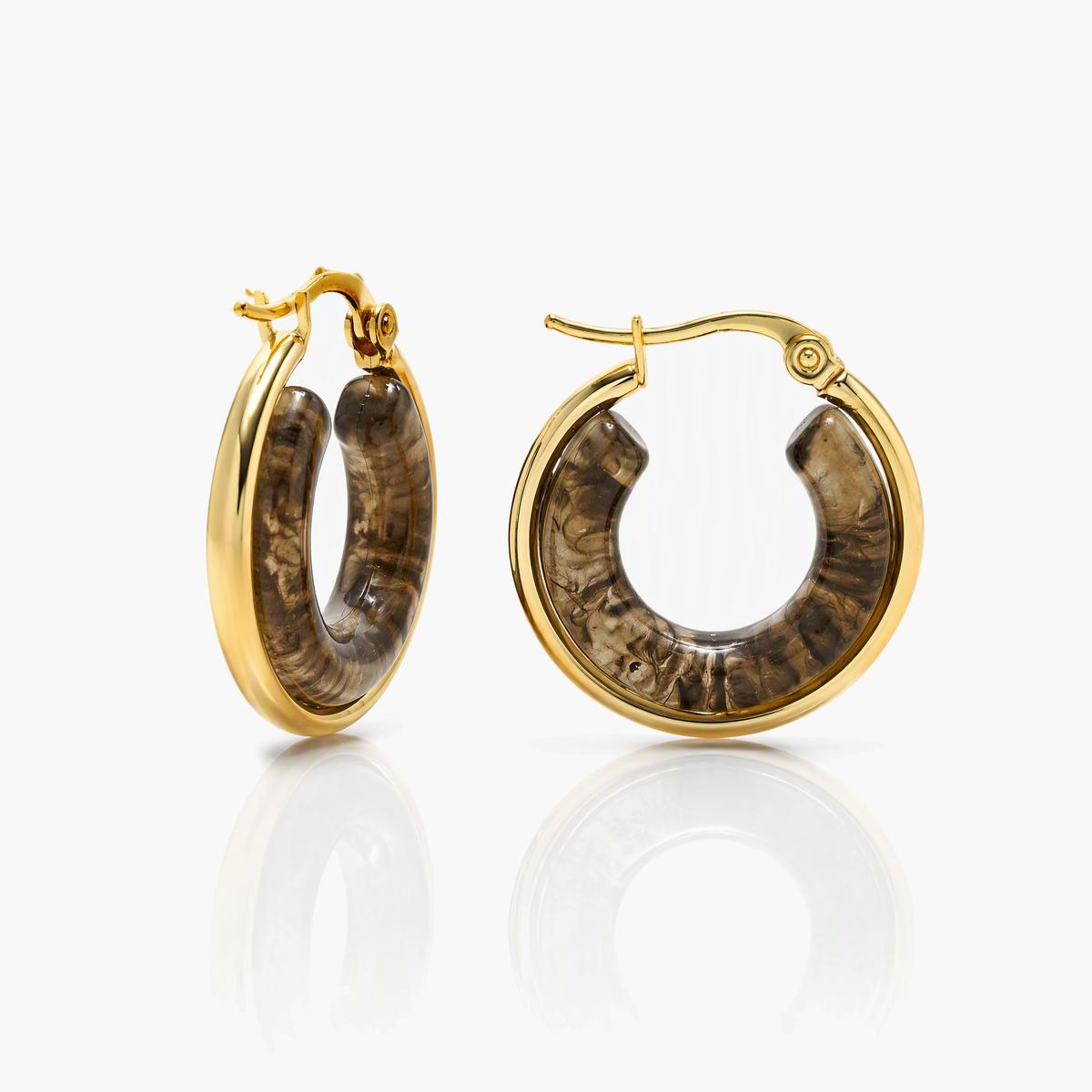 Trendy Open Cuff Hoop Earrings