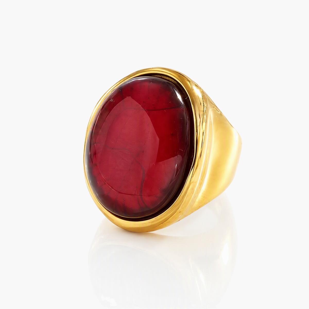 Oval Stone Ring