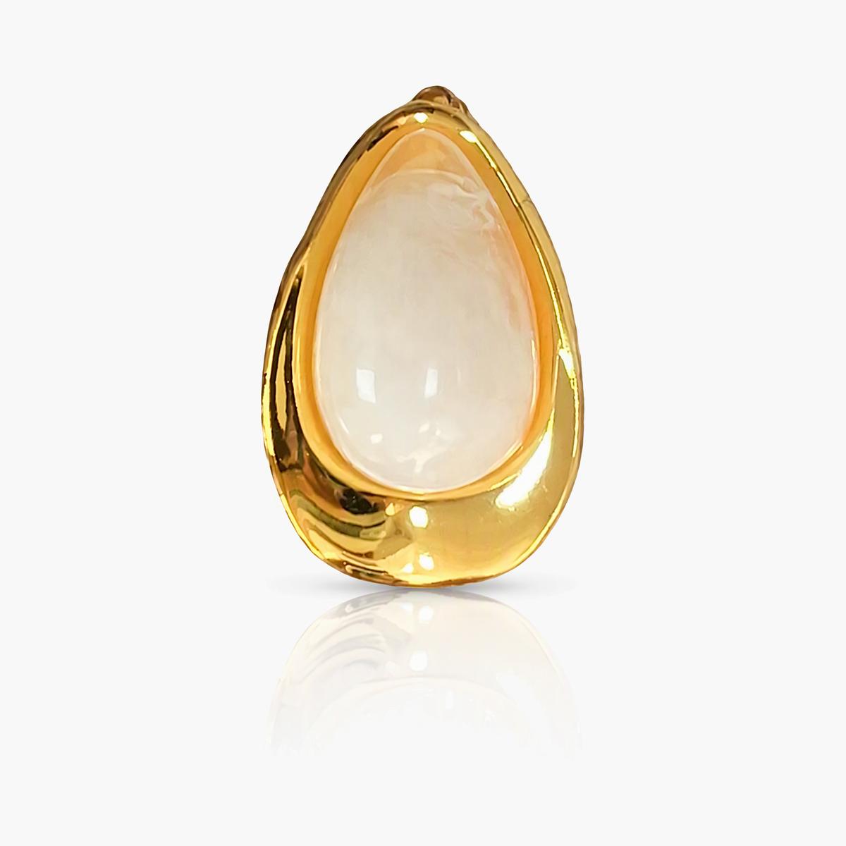 Teardrop Stud Earrings