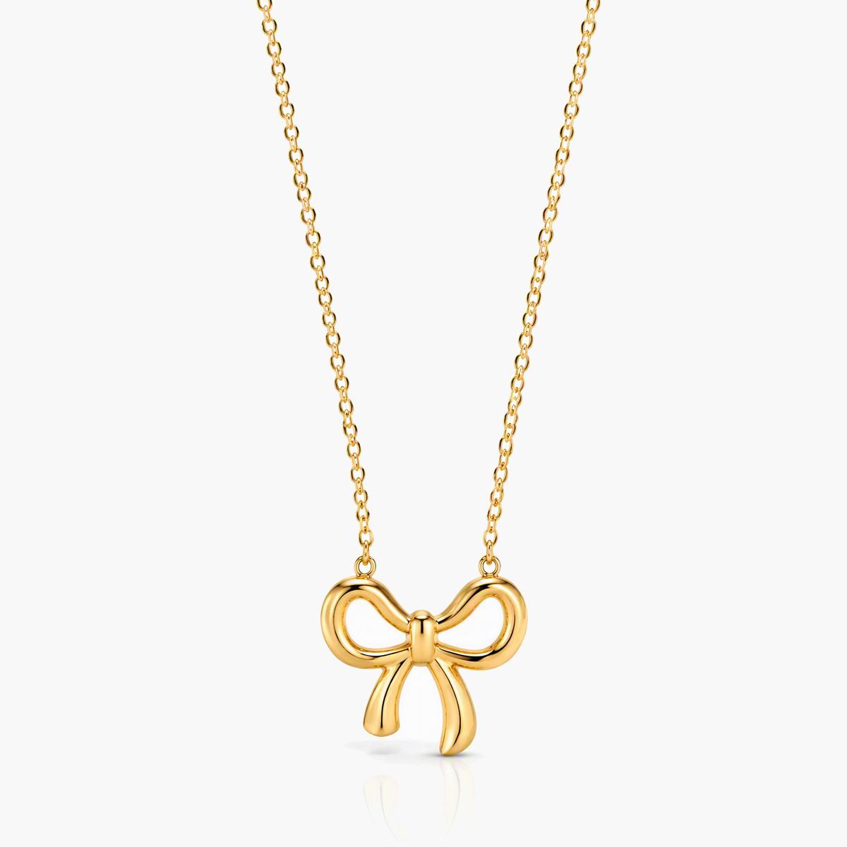 Dainty Bow Knot Necklace