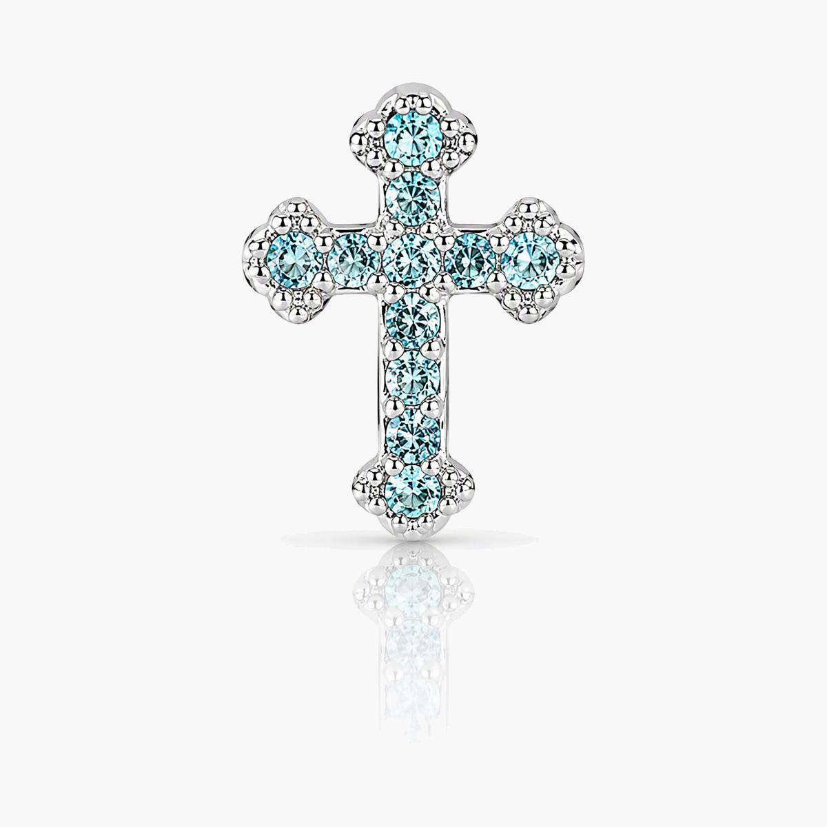 Dainty Cross Stud Earrings