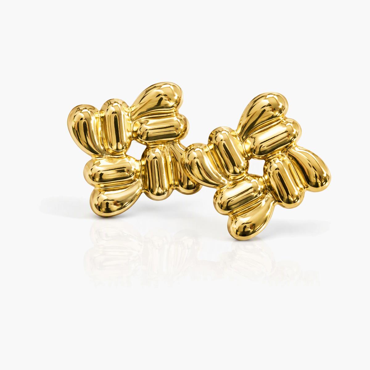 Trendy Mixed Motif Stud Earrings