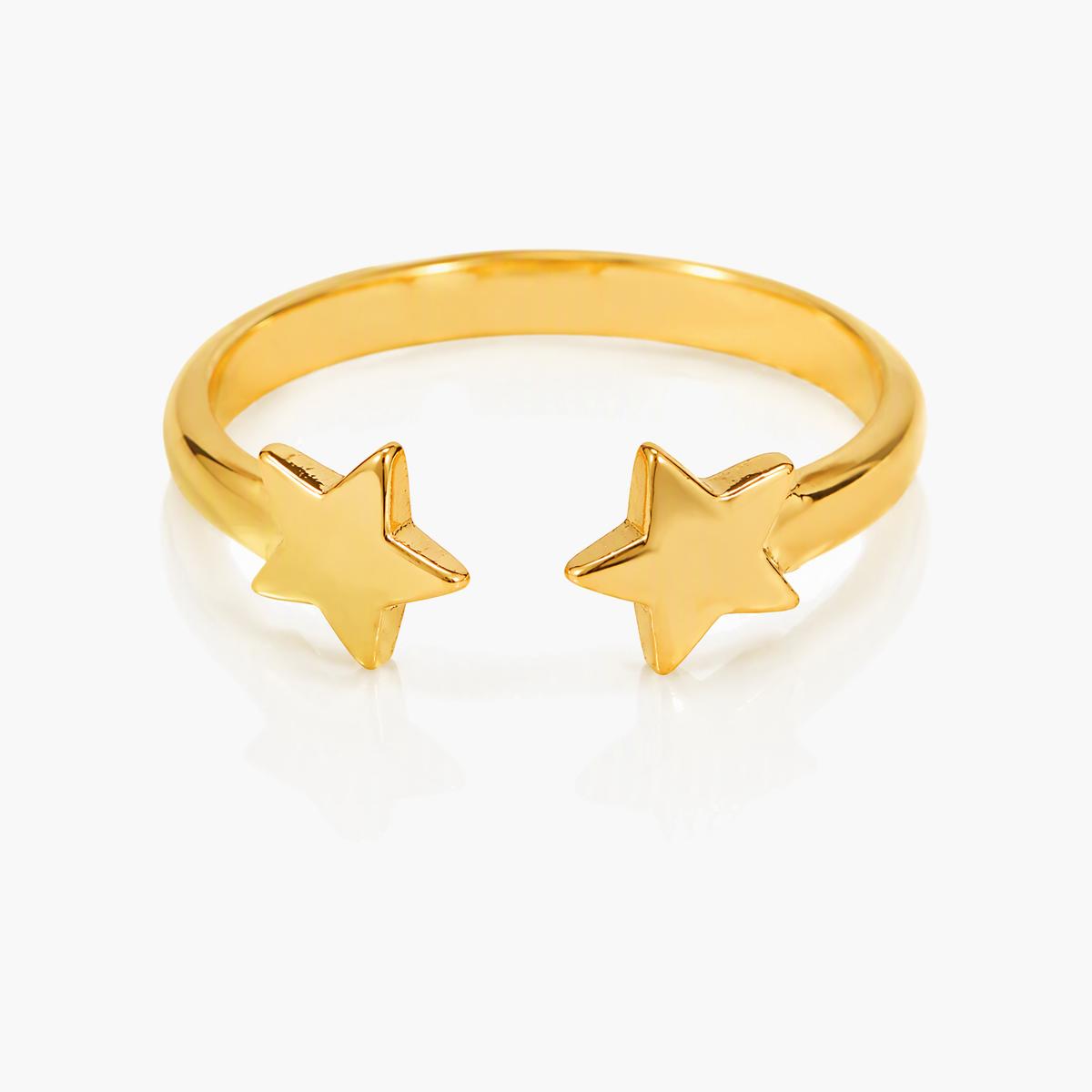 Dainty Star Open Ring