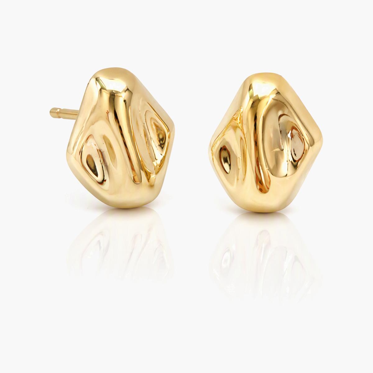 Trendy Mixed Motif Stud Earrings