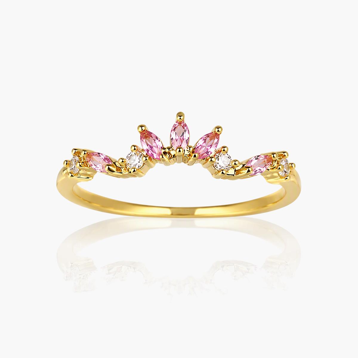 Cute Floral and Butterfly Ring