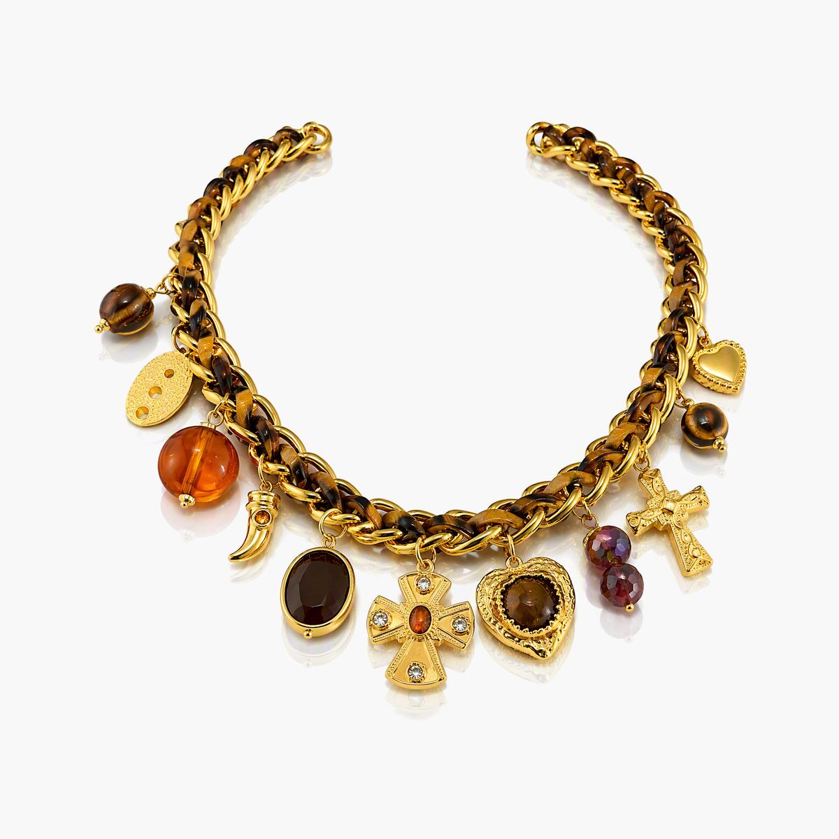 Vintage Multi-Charms Necklace